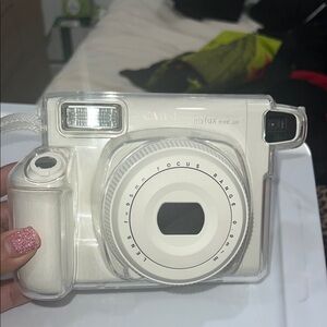 Clear Instax Camera with clear case